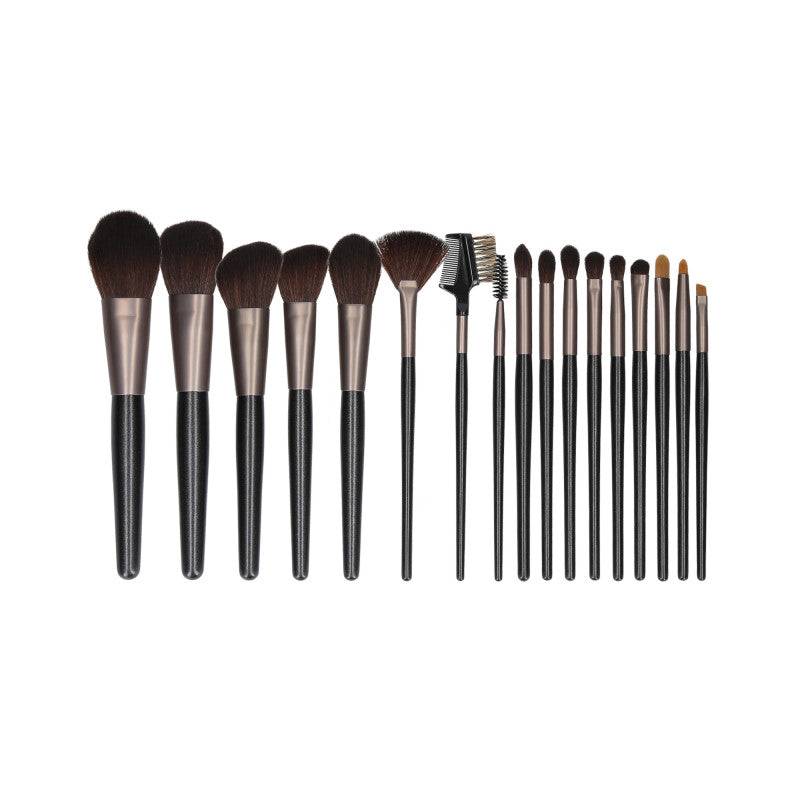 MIMO set di 9 pennelli per trucco, Bianco