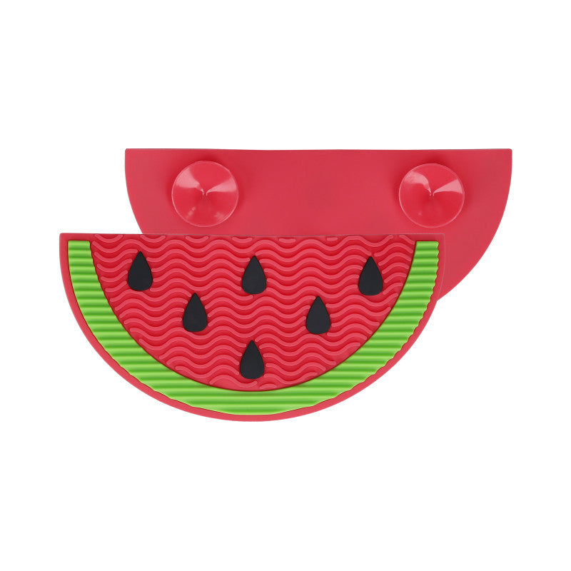 MIMO Tappetino Pulisci Pennelli Makeup in silicone, 15x7,5cm