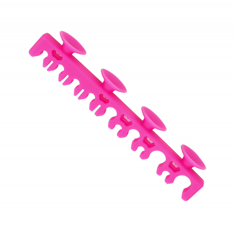 MIMO Asciuga pennelli makeup in silicone, Fucsia