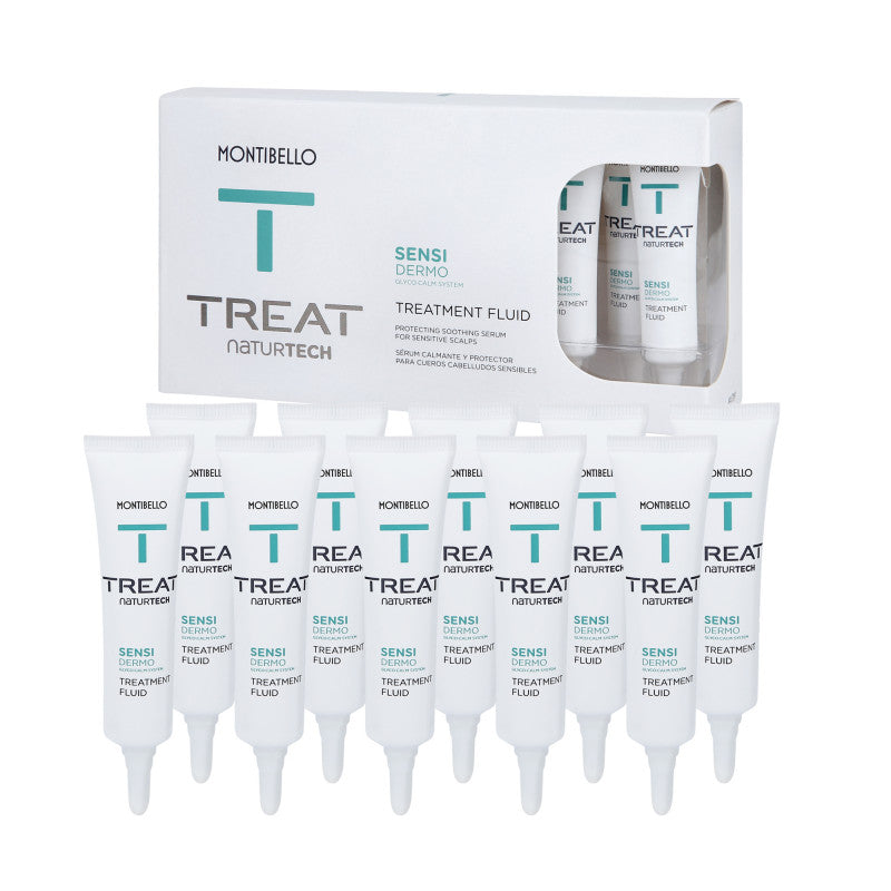 MONTIBELLO TREAT NATURTECH SENSI DERMO Trattamento cuoio capelluto sensibile 10x12ml