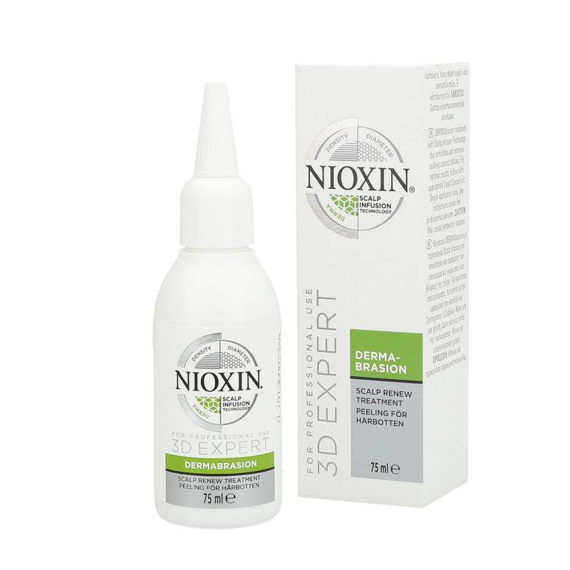 NIOXIN 3D EXPERT Dermabrasion trattamento esfoliante del cuoio capelluto 75 ml