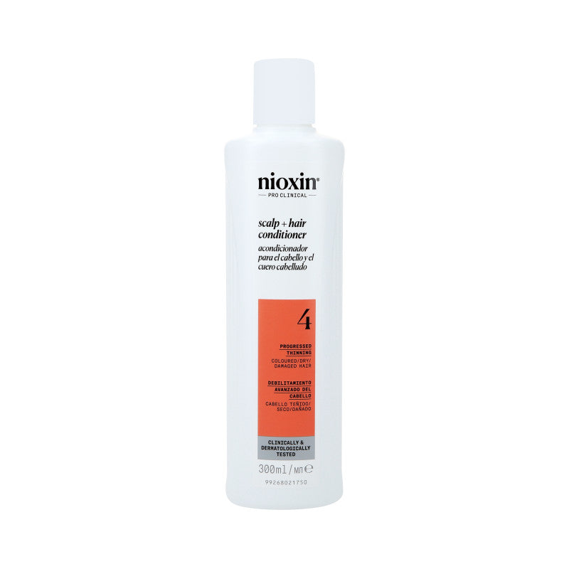 NIOXIN PRO CLINICAL 4 Balsamo rinforzante per capelli colorati e con diradamento progressivo 300 ml