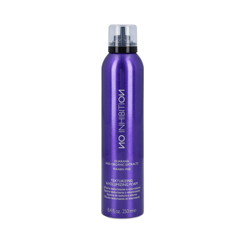 NO INHIBITION TEXTURIZZANTE E VOLUMIZZANTE Mousse per capelli 250ml