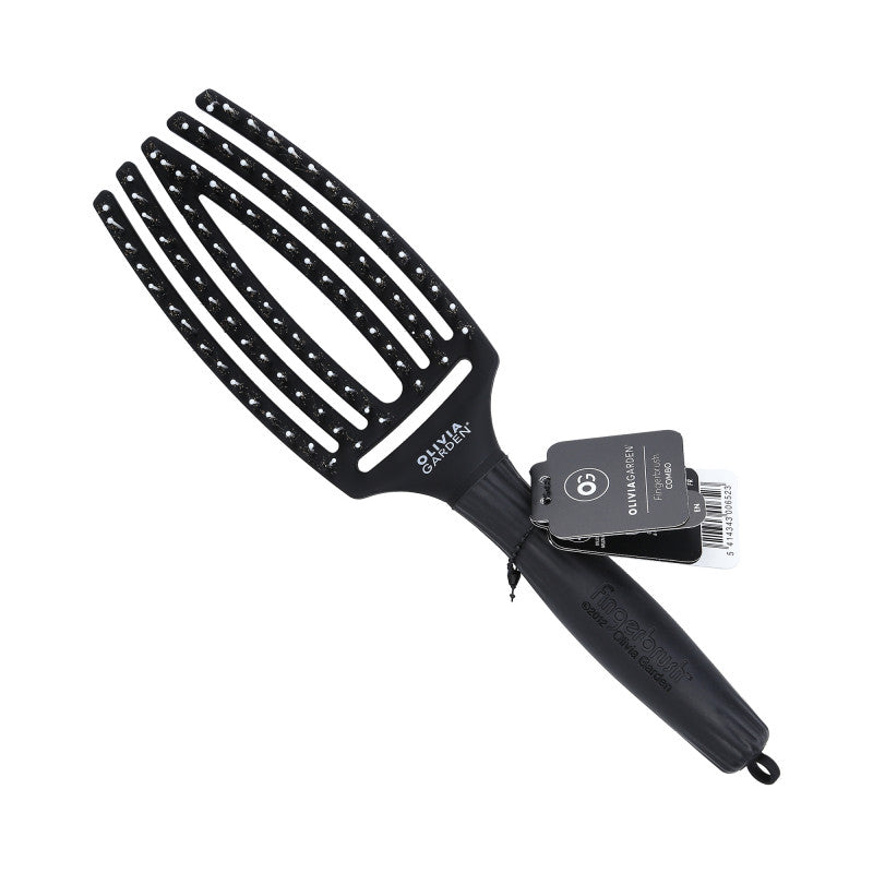 Olivia Garden Fingerbrush Combo Brush Medium Spazzola media 