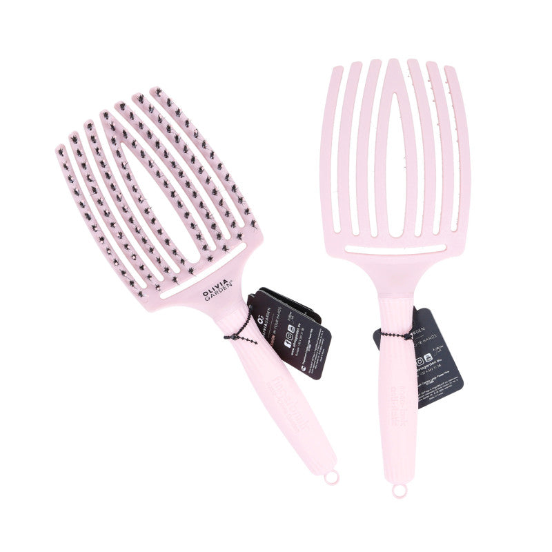 OLIVIA GARDEN FINGERBRUSH  Spazzola per capelli Pastel Pink, taglia L