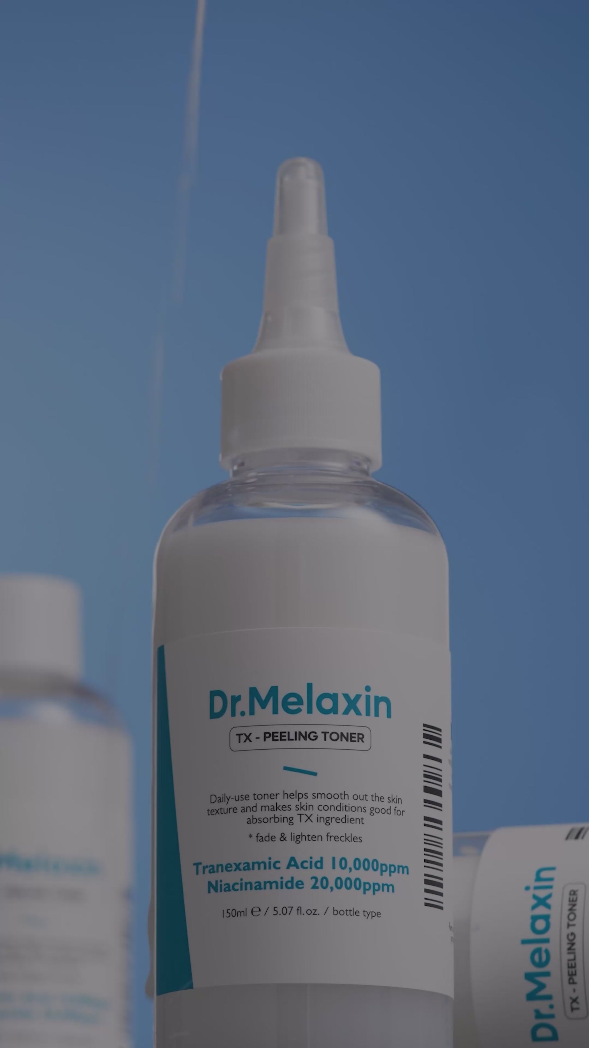 DR.MELAXIN TX-PEELING TONER Mleczny tonik złuszczający z kwasem traneksamowym 150 ml #4