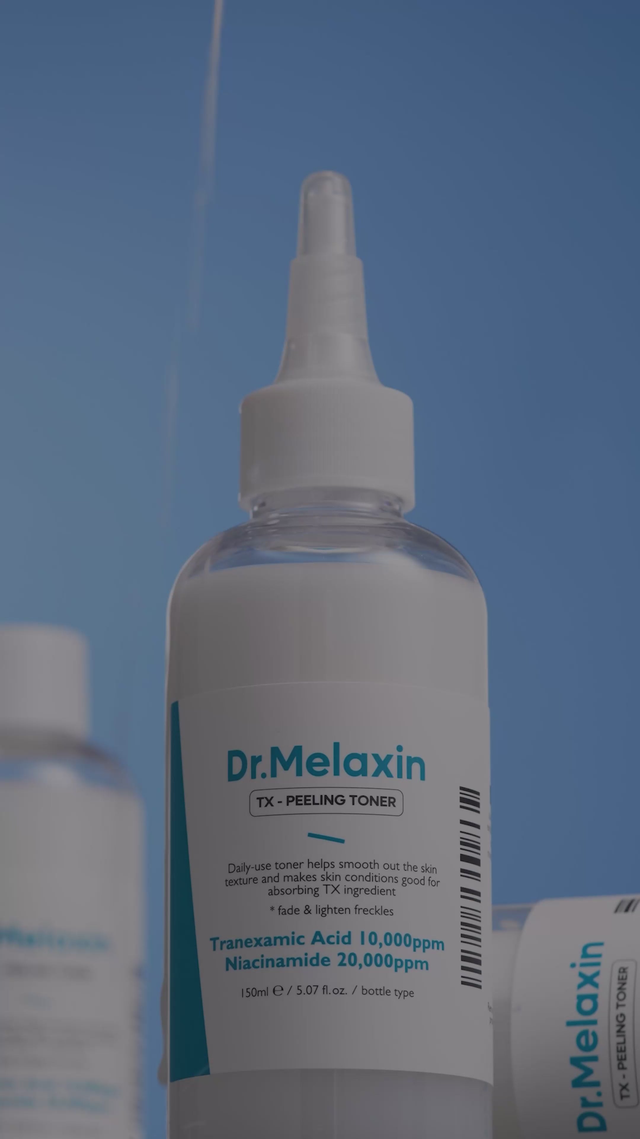 DR.MELAXIN TX-PEELING TONER Mleczny tonik złuszczający z kwasem traneksamowym 150 ml #4