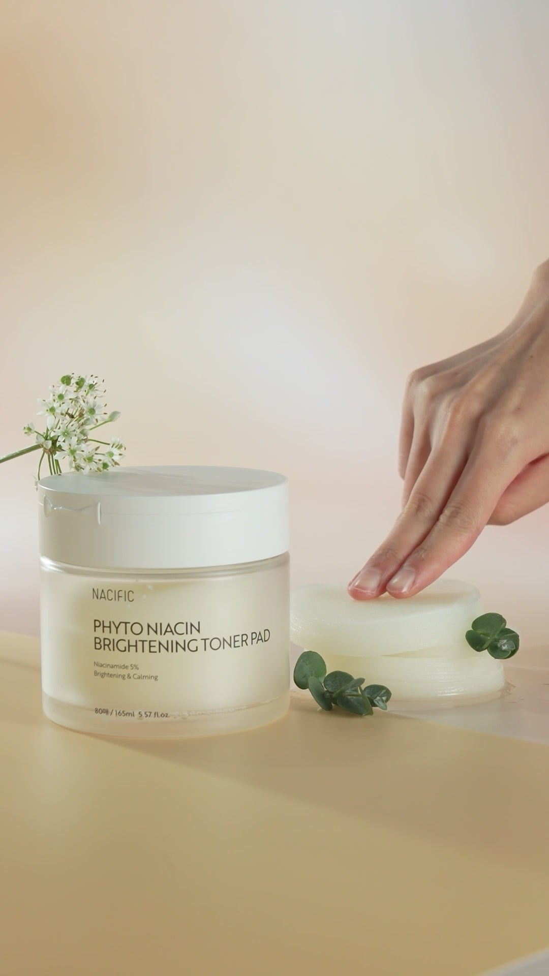 NACIFIC PHYTO NIACIN BRIGHTENING TONER PAD Dischetti tonificanti illuminanti 160 ml (80 pz.) #5