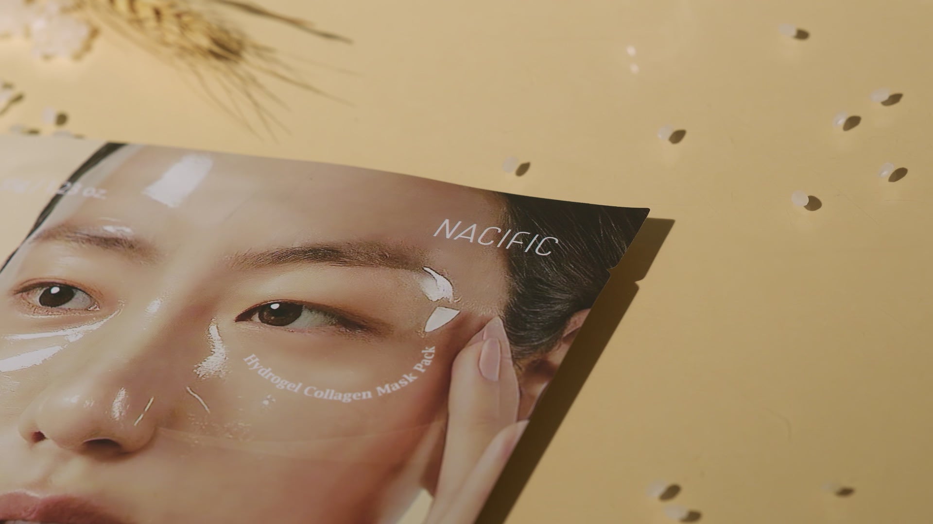 NACIFIC GREEN TEA Cica Collagen Gel Mask – hydrożelowa łagodząco-nawilżająca maska do twarzy (4 × 35 g) #2