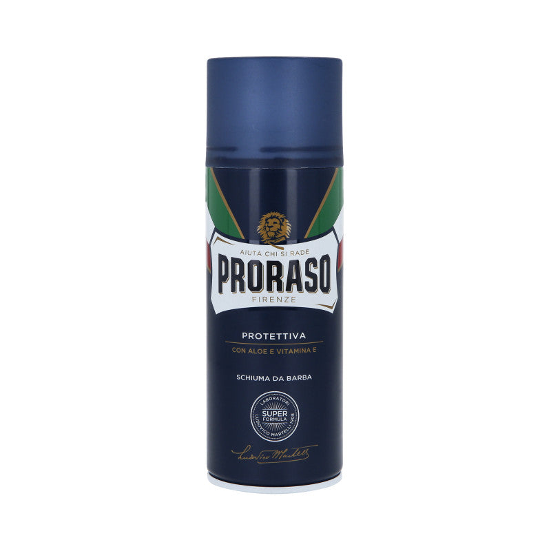 PRORASO BLUE TUTTE LE BARBE Schiuma da barba idratante 400ml