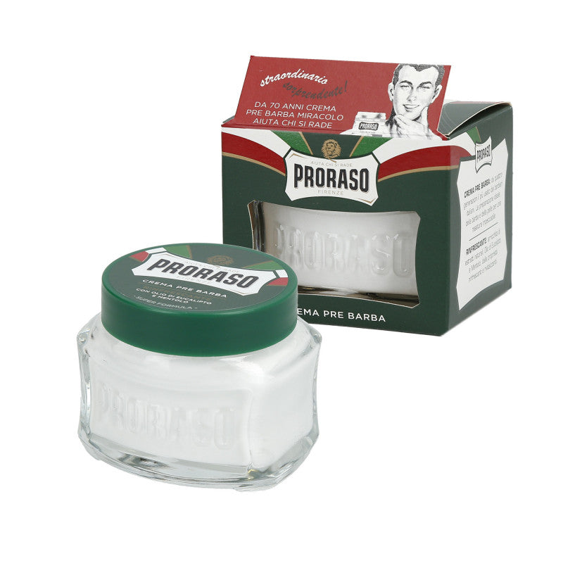 PRORASO GREEN Crema pre rasatura rinfrescante 100ml