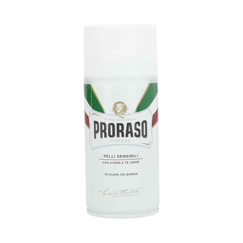 PRORASO WHITE Łagodząca pianka do golenia 300ml