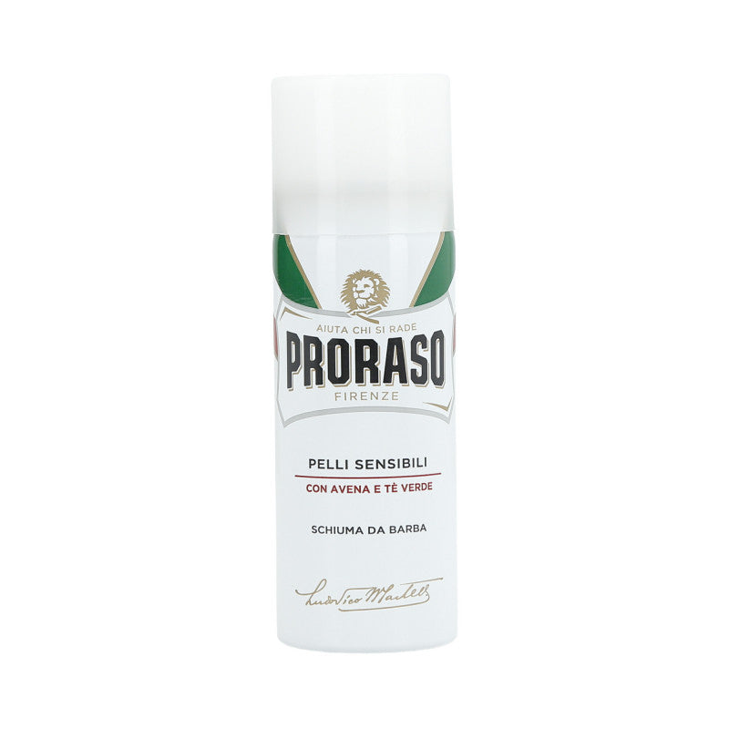 PRORASO WHITE Schiuma da barba lenitiva 50ml