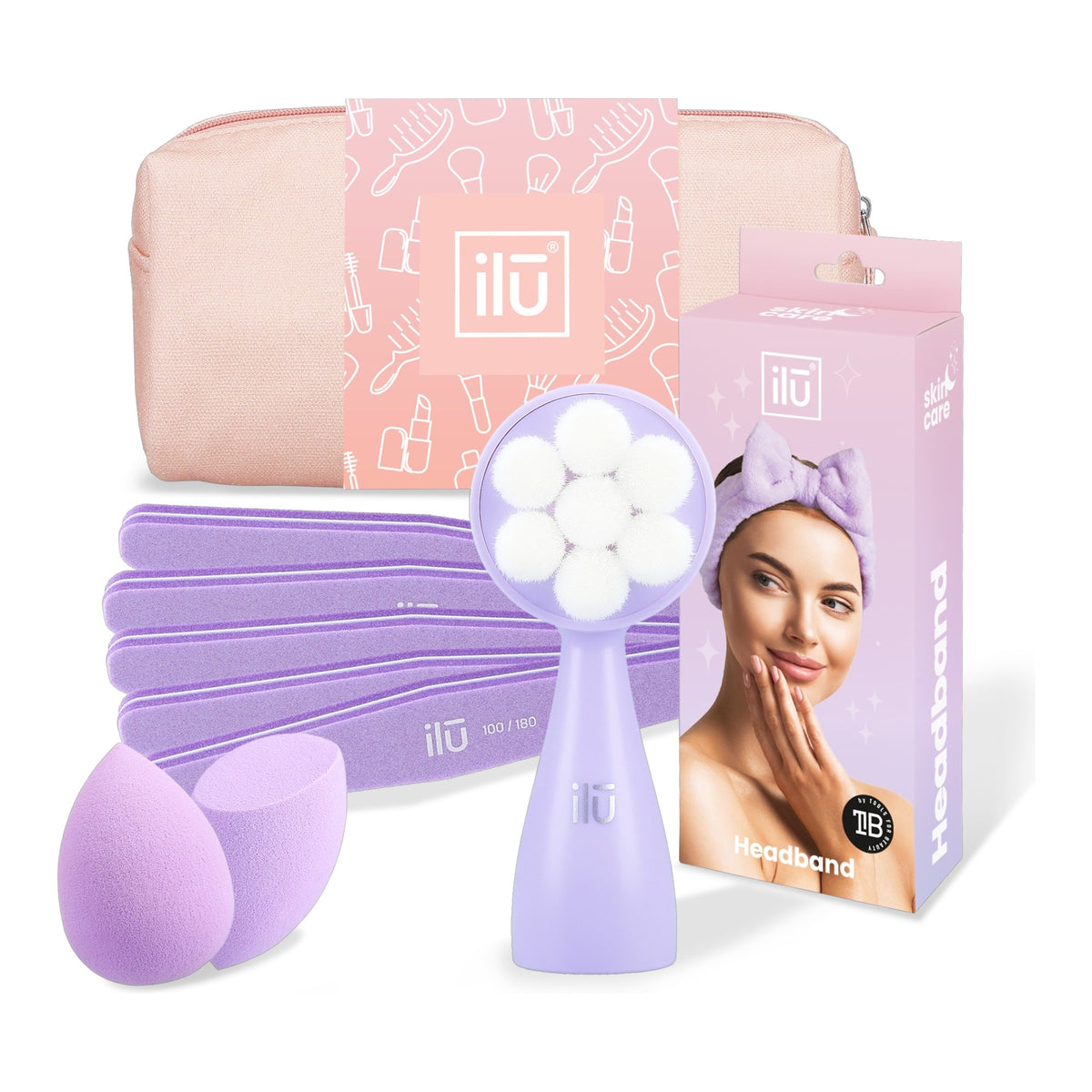 ilū PURPLE HARMONY Set di accessori: i tuoi elementi essenziali di bellezza