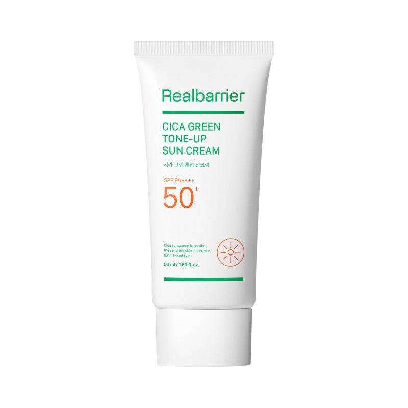 REAL BARRIER CICA Crema solare idratante effetto colorato SPF 50+ PA++++ 50ml