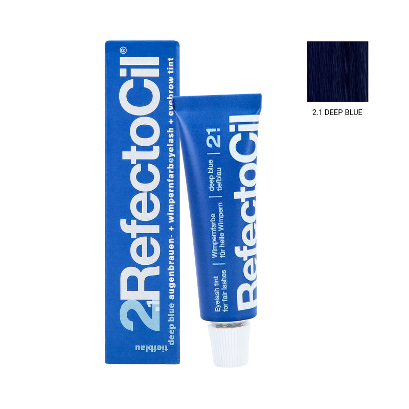 REFECTOCIL Hennè per sopracciglia e ciglia 2.1 Blu intenso 15ml