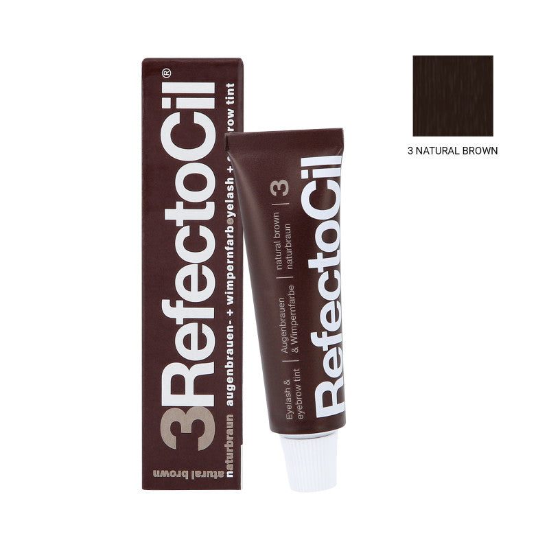REFECTOCIL Henné per sopracciglia e ciglia 3 Marrone 15ml