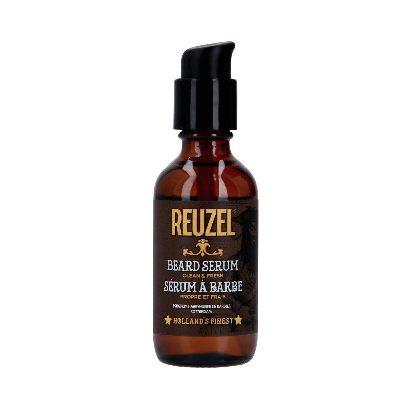 REUZEL BEARD SERUM CLEAN & FRESH Siero rinforzante per baffi e barba 50 g