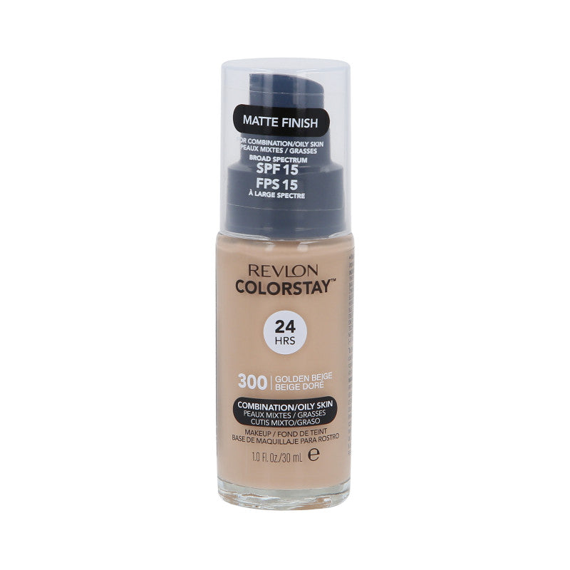Revlon ColorStay Fondotinta pelli miste/grasse con applicatore a pompa  300 Golden Beige 30ml