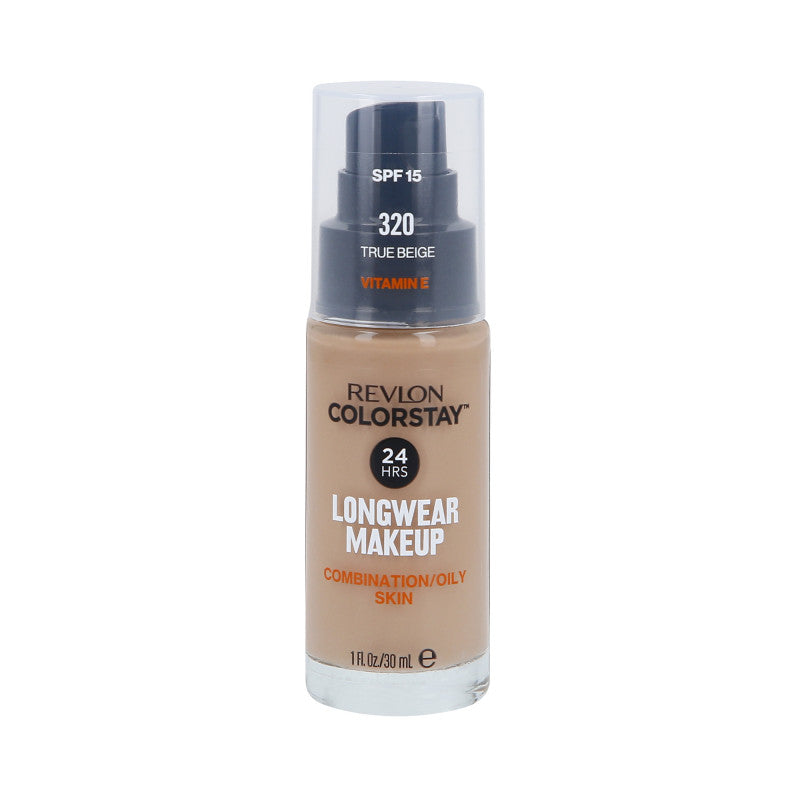 Revlon ColorStay Fondotinta pelli miste/grasse con applicatore a pompa  320 True Beige 30ml