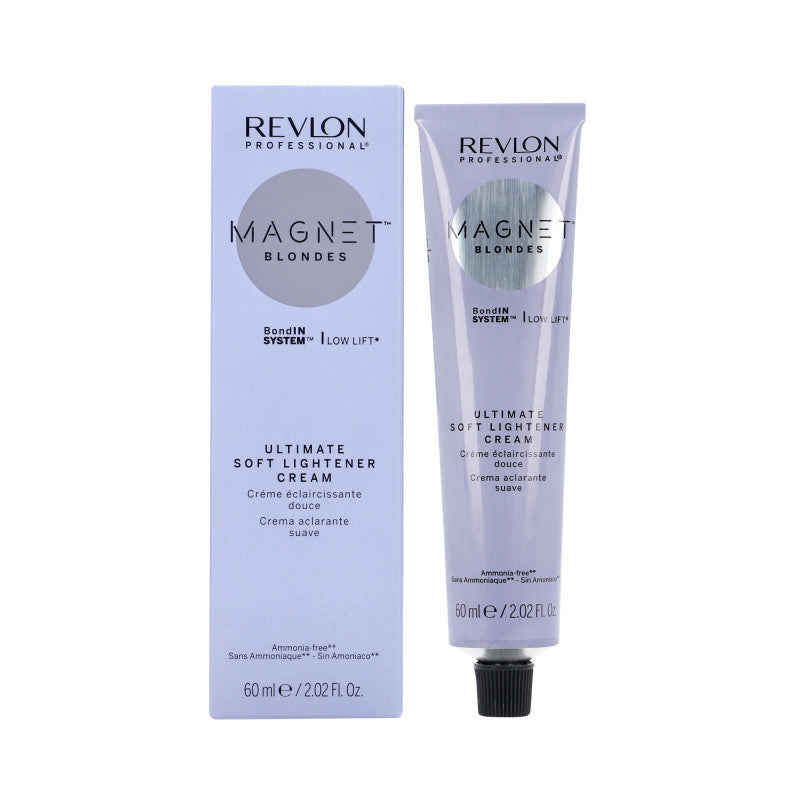 REVLON PROFESSIONAL MAGNET Il preparato decolora (schiarisce) efficacemente i capelli, rimuovendo il pigmento scuro da essi 60ml