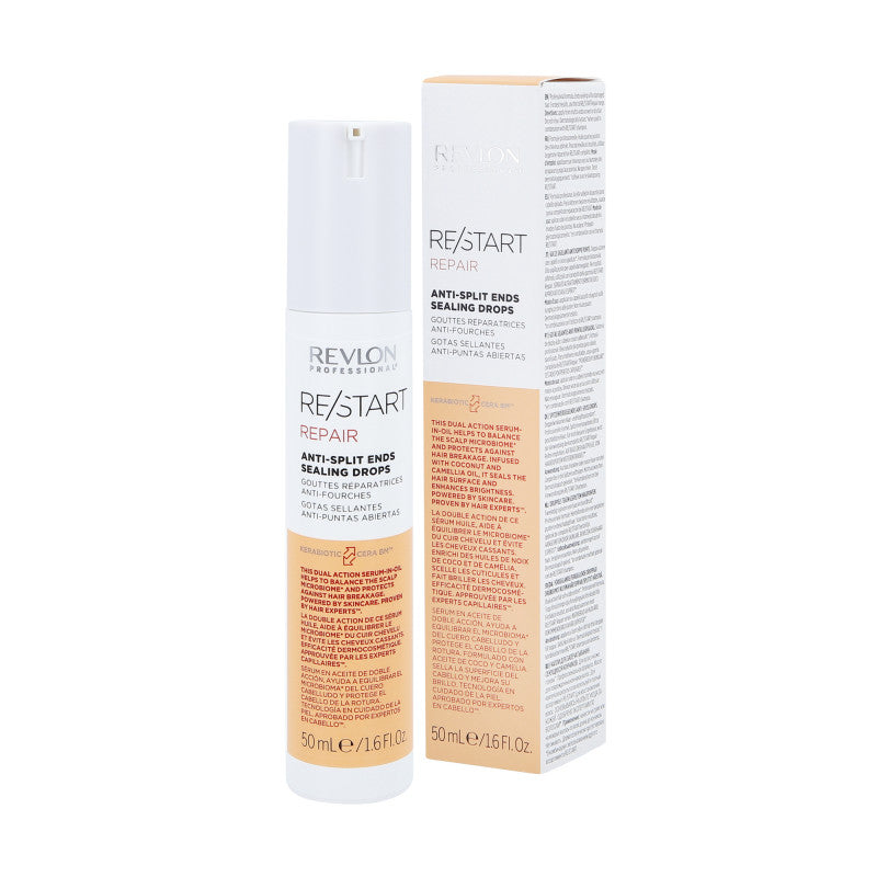 REVLON PROFESSIONAL RE/START RECOVERY ANTI-SPLIT ENDS Siero consolidante delle punte dei capelli in gocce 50ml