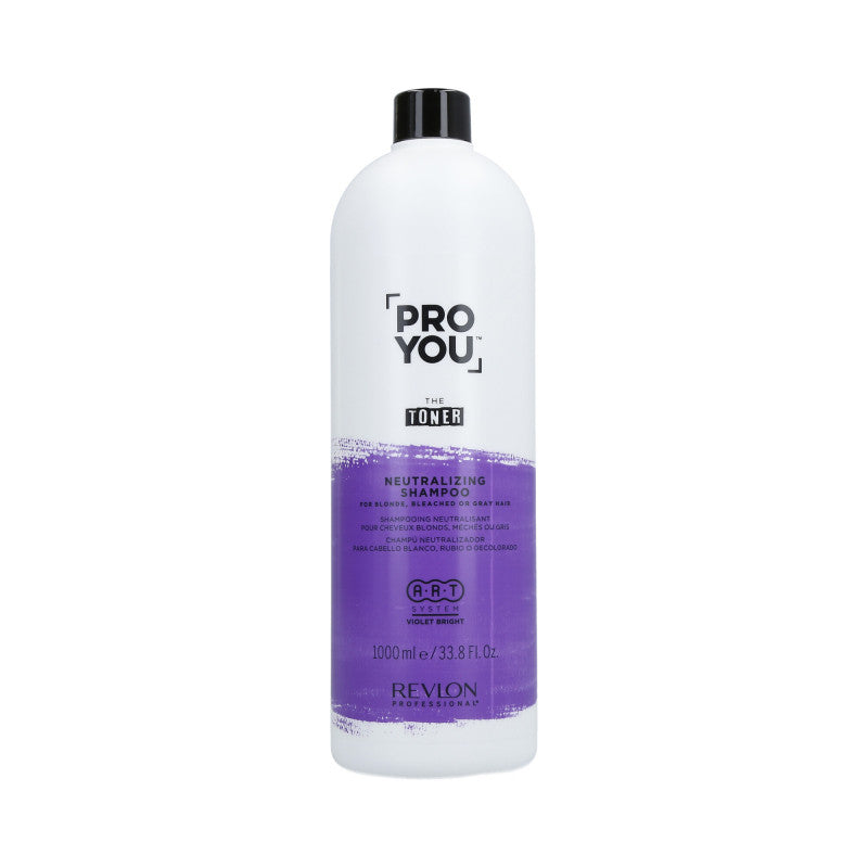 REVLON PROYOU NEUTRALIZING Shampoo dopo trattamenti chimici per capelli biondi e grigi 1000ml