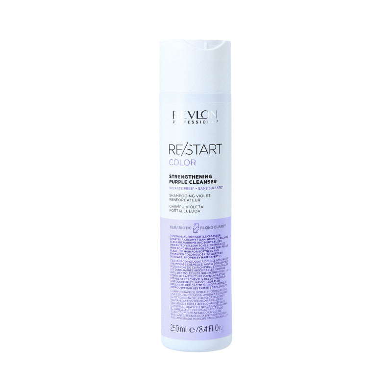 REVLON RE/START COLOR PURPLE Shampoo rinforzante per capelli biondi 250ml