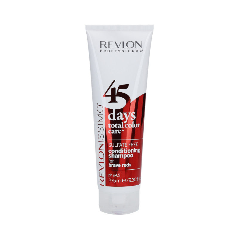 REVLON REVLONISSIMO 45 DAYS Brave Reds Shampoo e balsamo colore 275ml