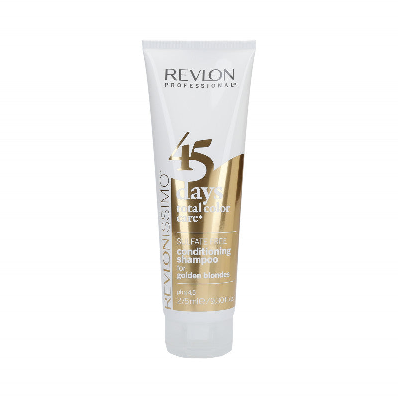 REVLON REVLONISSIMO 45 DAYS Golden Blondes Shampoo e balsamo colore 275ml