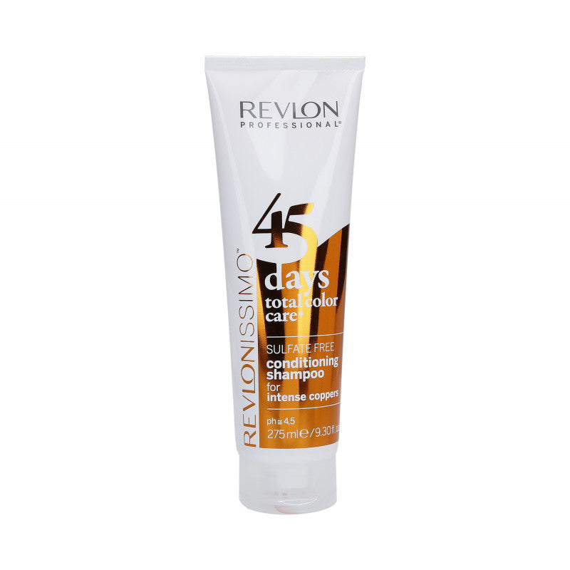 REVLON REVLONISSIMO 45 DAYS Intense Coppers Shampoo e balsamo colore 275ml