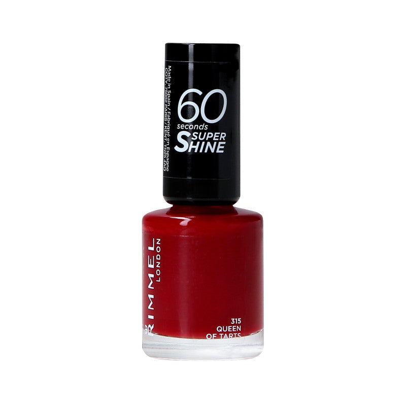 RIMMEL 60 SECONDS SUPER SHINE 315 Queen Of Tarts 8 ml