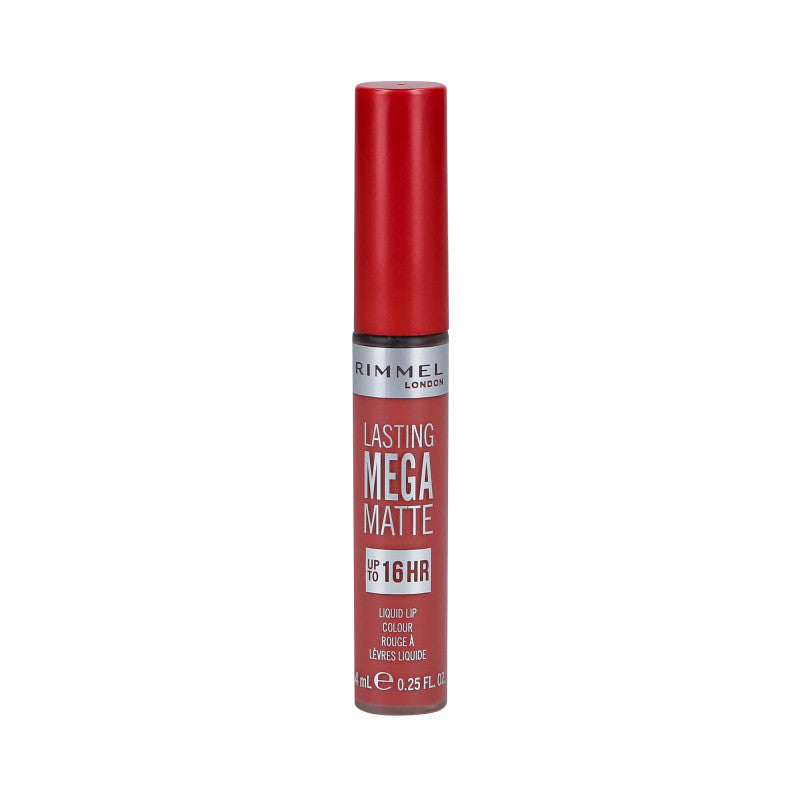 RIMMEL LASTING MEGA MATTE Rossetto liquido 600 Coral Sass 7,4ml