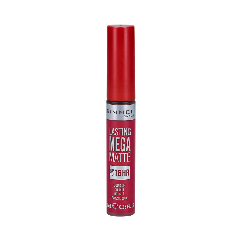 RIMMEL LASTING MEGA MATTE Rossetto liquido 910 Fuchsia Flush 7,4ml