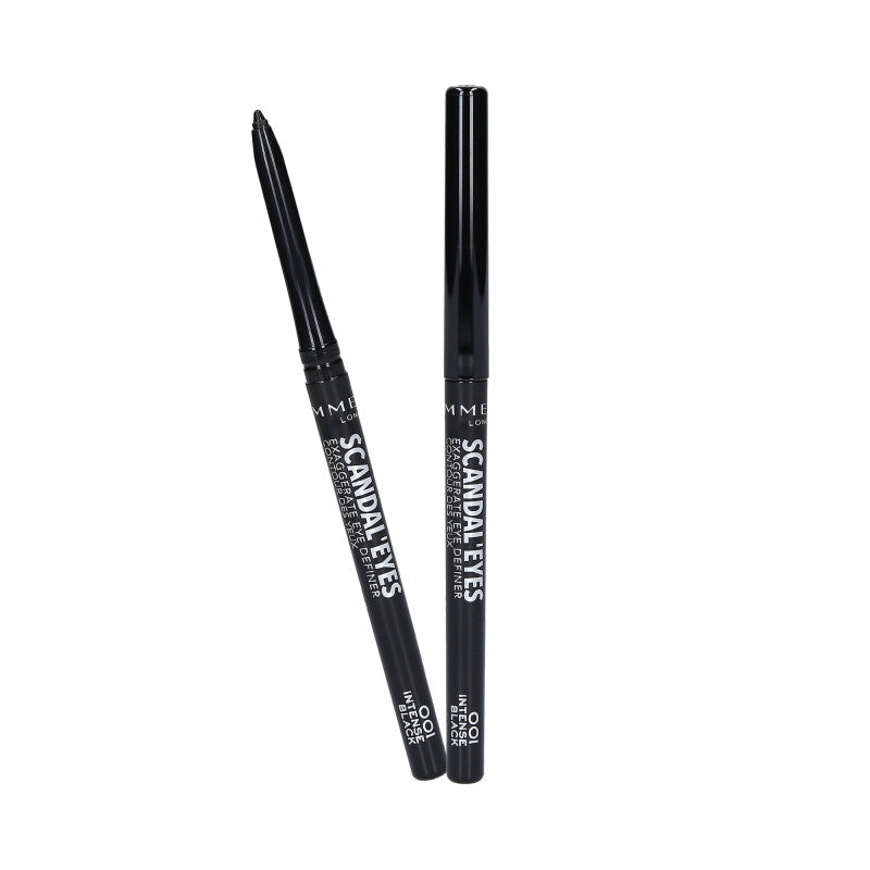 RIMMEL SCANDAL’EYES EXAGGERATE Matita Occhi 001 Intense Black
