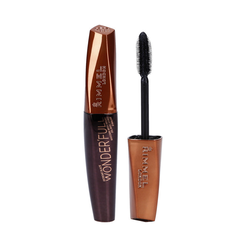 RIMMEL WONDER`FULL Mascara addensante all'olio di argan 003 Extreme Black 11ml