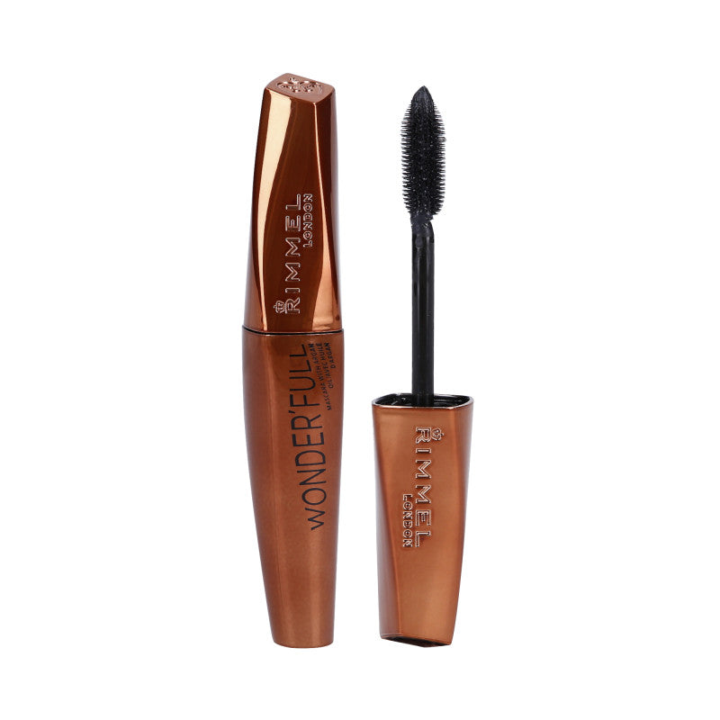 RIMMEL WONDER`FULL Mascara con olio di argan 001 Black 11ml