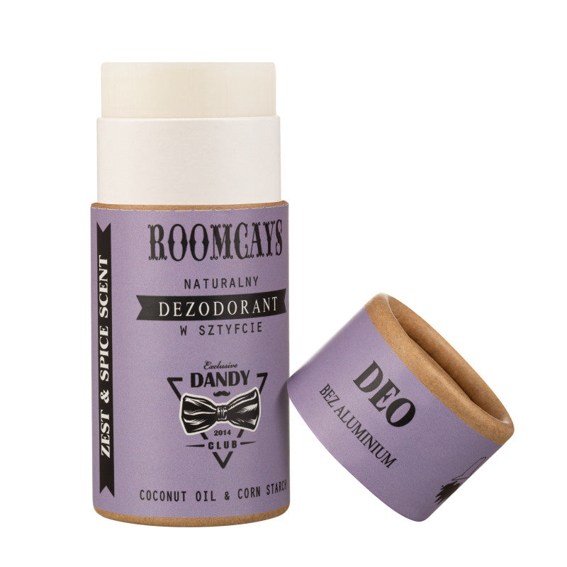 ROOMCAYS DANDY Deodorante Stick Vegano Zest & Spice 65 ml