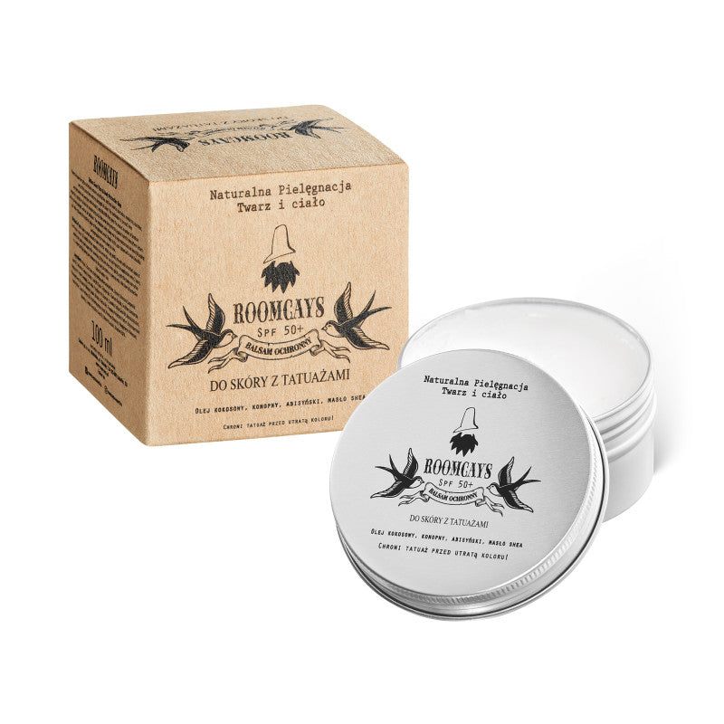 ROOMCAYS Crema protettiva con SPF per la cura dei tatuaggi 100 ml