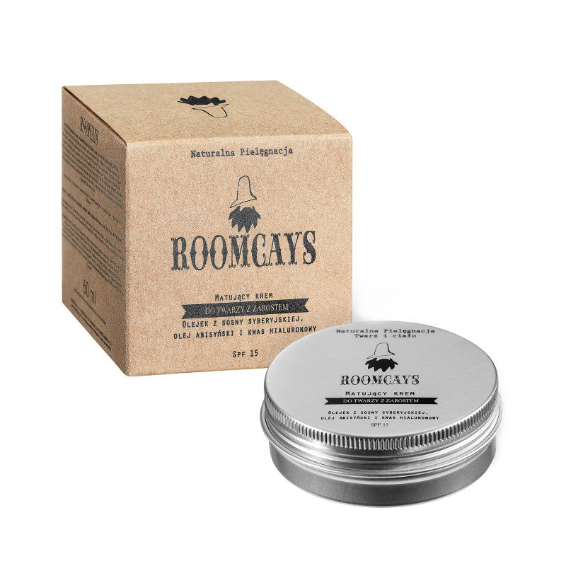ROOMCAYS Crema viso opacizzante per barba incolta 60 ml