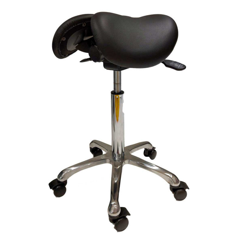 SAKAI WIN LUXE sgabello da parrucchiere, nero, taglia M