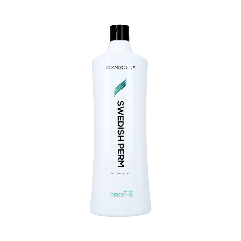SCANDIC LINE SWEDISH PERM Płyn do trwałej do włosów farbowanych i rozjaśnianych 1000ml