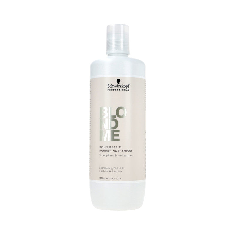 SCHWARZKOPF BLOND ME BOND REPAIR NUTRIENTE Shampoo delicato per capelli secchi 1000 ml