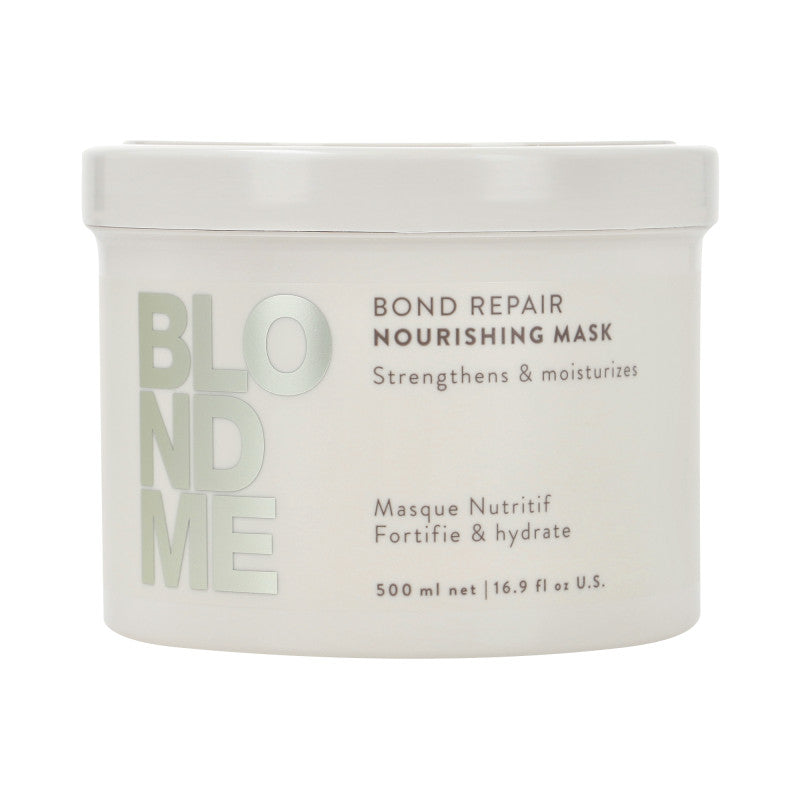 SCHWARZKOPF BLOND ME BOND REPAIR NOURISHING Maschera rinforzante per capelli biondi 500 ml