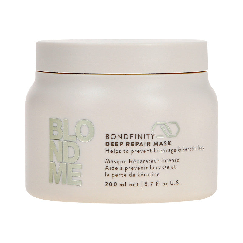 SCHWARZKOPF BLOND ME BONDIFINITY Maschera profondamente rigenerante per capelli biondi 200 ml