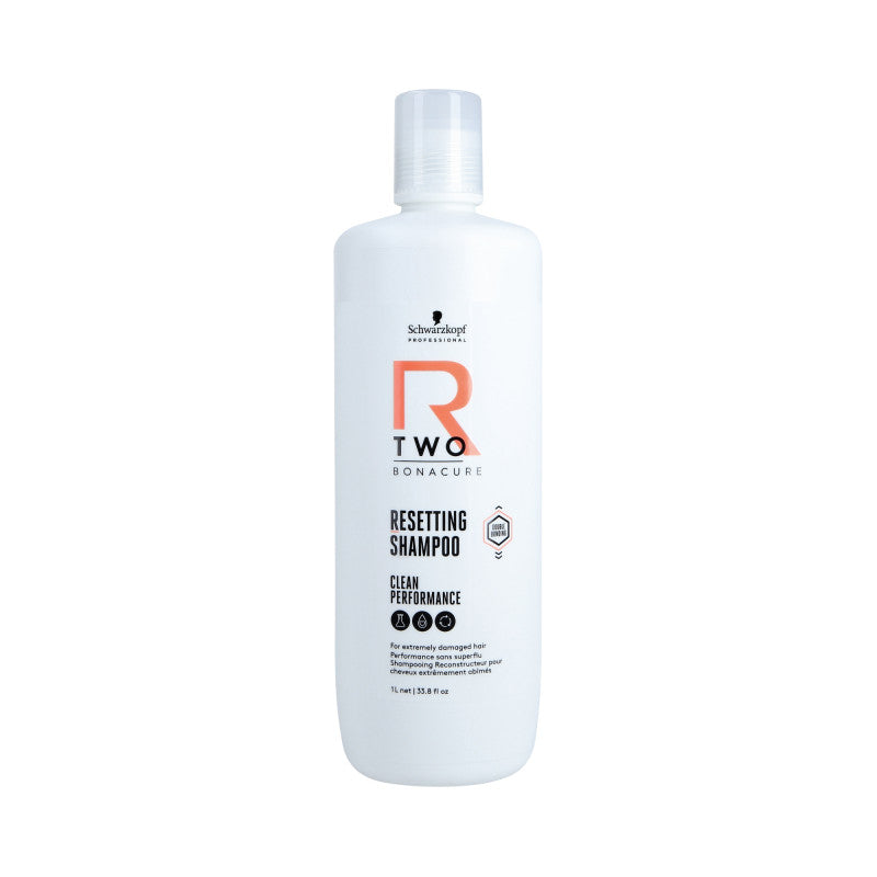 SCHWARZKOPF BONACURE R-TWO RESETTING Shampoo detergente e rigenerante per capelli 1000ml