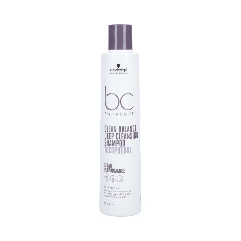 SCHWARZKOPF PROFESSIONAL BC CLEAN BALANCE DEEP CLEAN Shampoo detergente per capelli 250ml