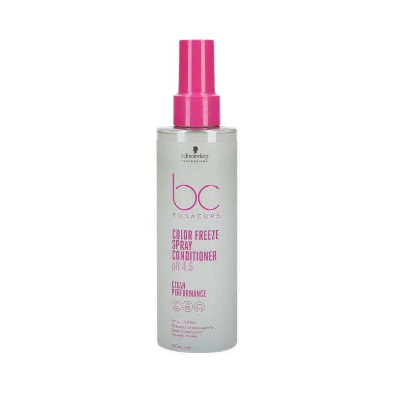 SCHWARZKOPF PROFESSIONAL BC COLOR FREEZE Balsamo spray bifasico per capelli colorati 200ml