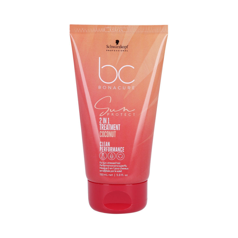 SCHWARZKOPF PROFESSIONAL BC SUN PROTECT COCONUT Trattamento 2 in 1 dopo l'esposizione al sole 150ml