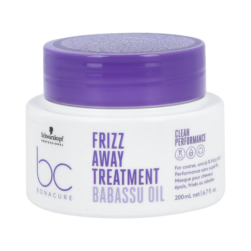 SCHWARZKOPF PROFESSIONAL BONACURE FRIZZ AWAY Maschera lisciante per capelli crespi 200ml